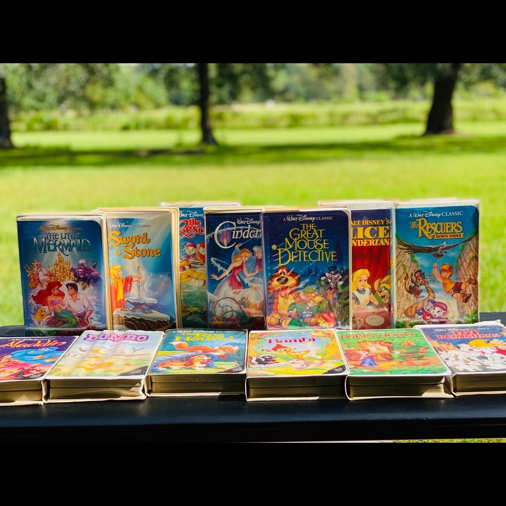 Disney Black Diamond VHS Tapes with FREE GIFT